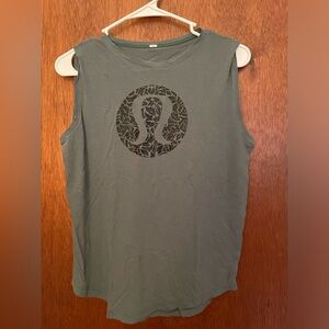 Green Lululemon Tank Top